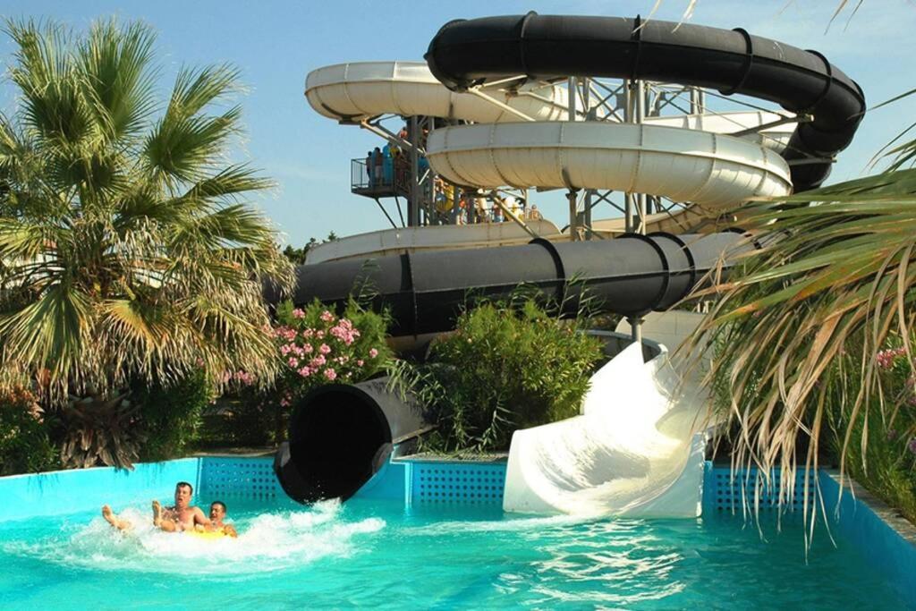 Studio Avec Climatisation Wifi Parking Piscine Agde Kültér fotó